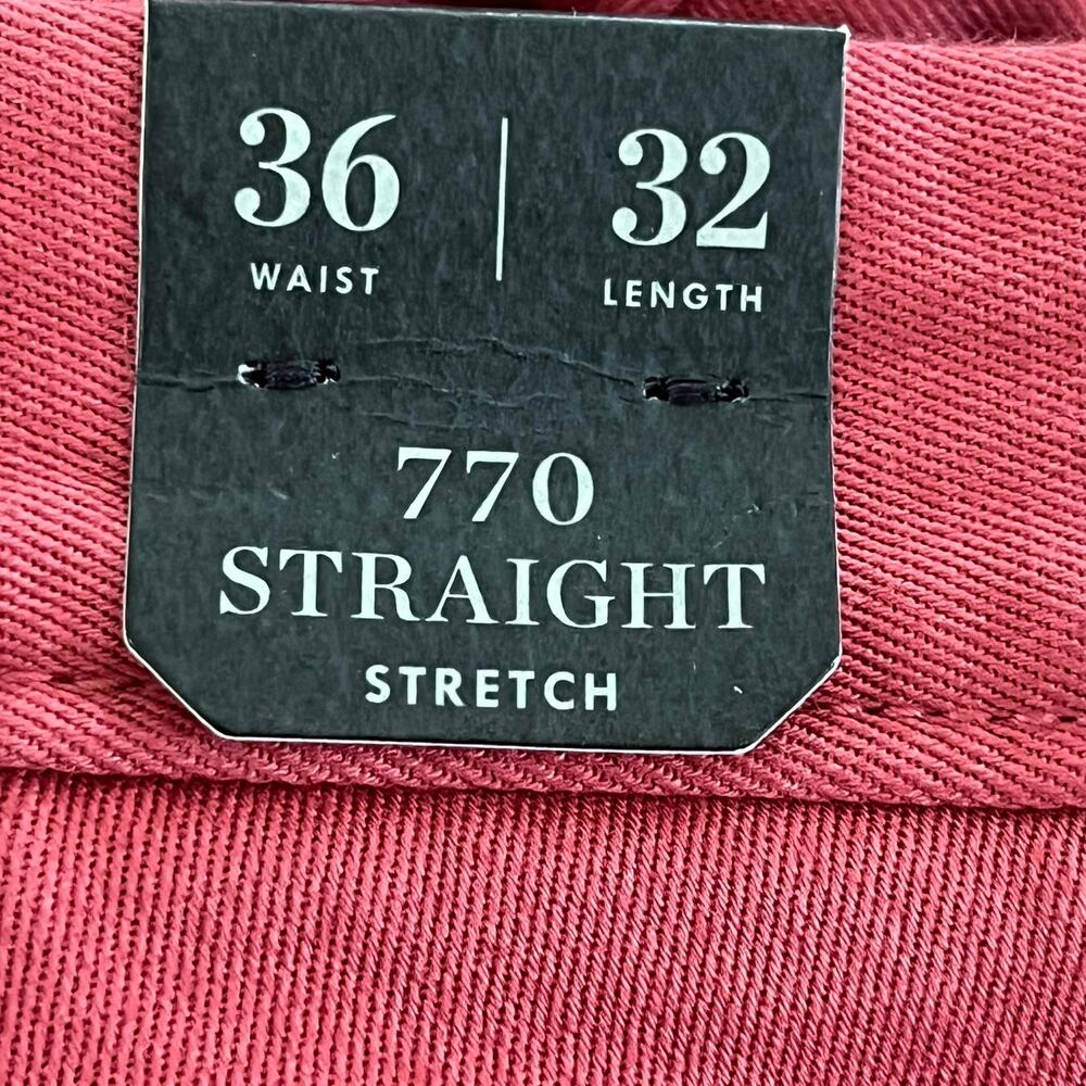 J.Crew Stretch 770 Straight men’s khaki casual pants 36x32 - Picture 12 of 13